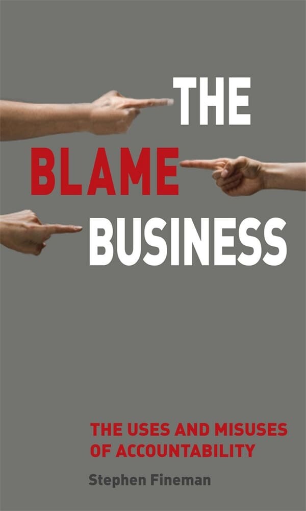 The Blame Business (Paperback)